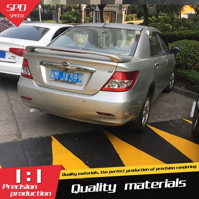 

For Geely Byd F3 Spoiler ABS Material Car Rear Wing Primer Color Rear Spoiler For Geely Byd F3 Spoiler 2006-2013
