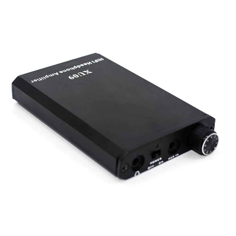LESHP Universal Rechargeable High Performance Stereo XU09 Portable Headphone Amplifier Built-in Battery for Laptop PC