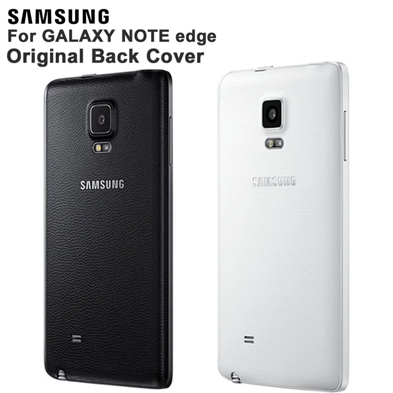 

Samsung Original Phone Rear Battery Door For Samsung GALAXY Note Edge N9150 N915k n915L Housing Back Cover Cases