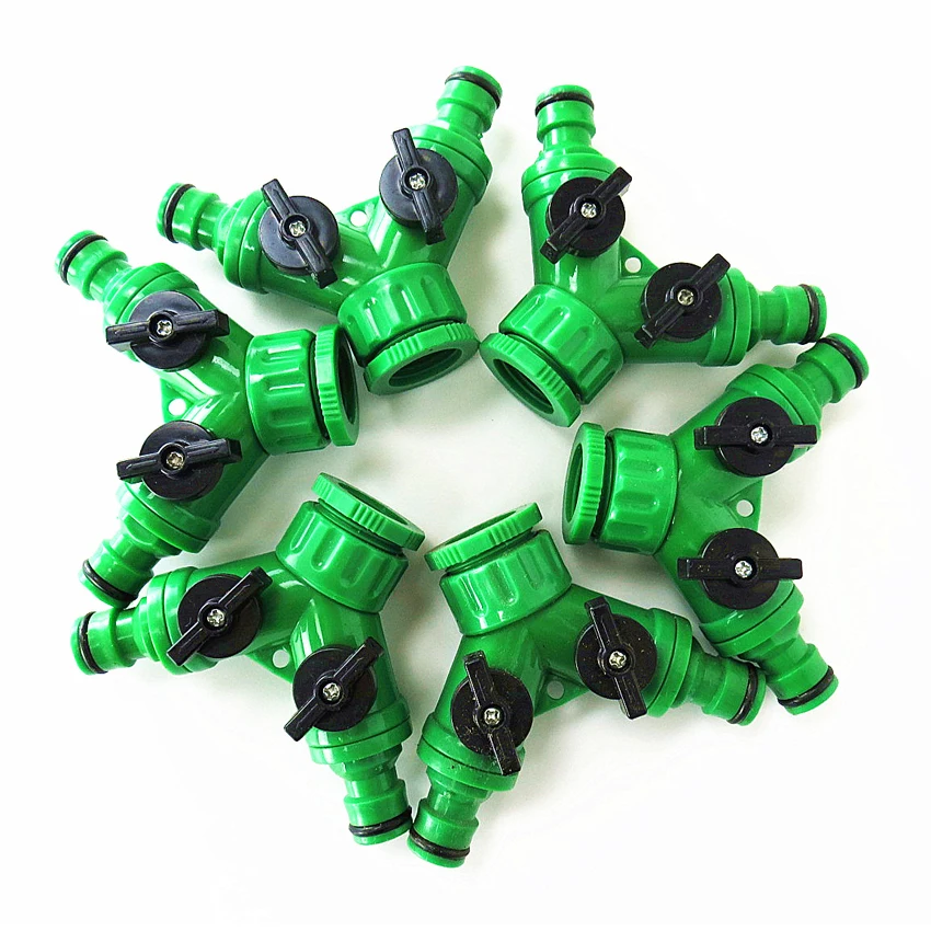 

1/2'' 3/4'' Female Adjustable Plastic Quick Fitting for Water Y type Connector Quick Coupling Drip Irrigation System Adapter