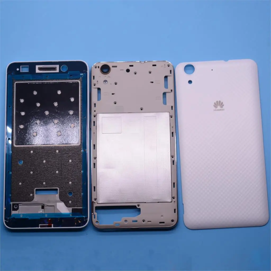 

front lcd screen middle bezel Battery Door Back Cover Housing Case for Huawei Y6II Y6 2 Y6-2