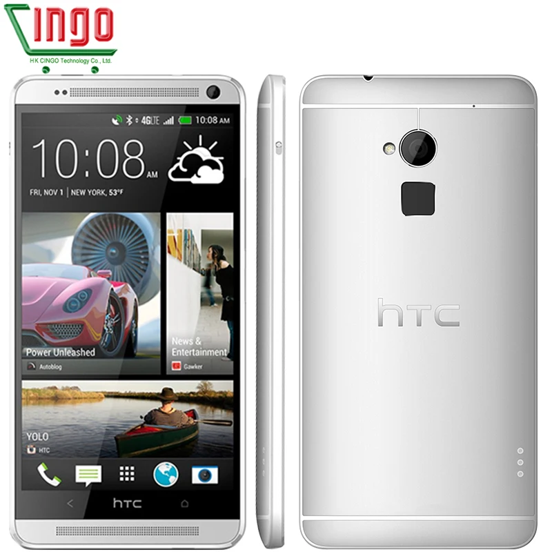 Unlocked HTC One Max 16 32GB ROM 2GB RAM Quad core 3G 4G Mobile Phone 5