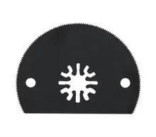 1 pcs 80mm HSS half circular segment Oscillating multi toolSaw Blade For Fein Multimaster ,Dremel power tool,