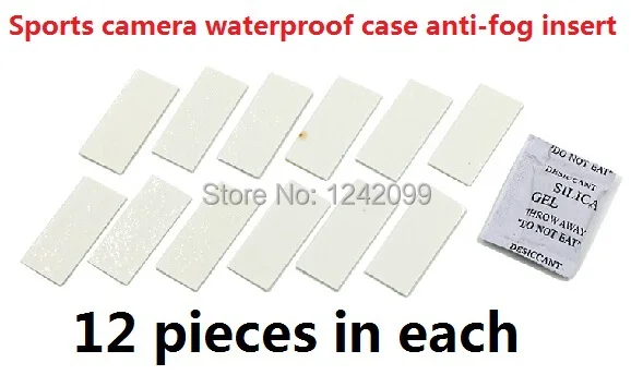 

Clownfish For Xiaomi yi 4K 4K+ lite Mijia Mini Waterproof Case Anti-fog Inserts for Gopro Hero7 6 session 5 4 SJ4000 eken H9 C30