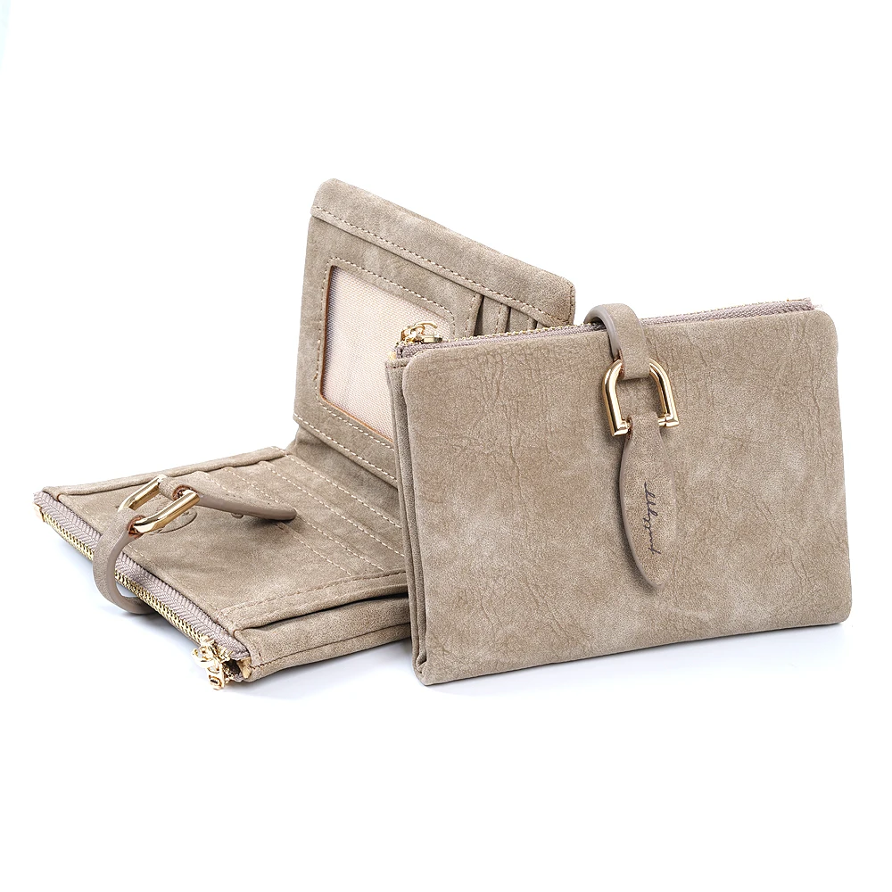 2019 Fashion font b Women b font font b Short b font Purses PU Leather Female