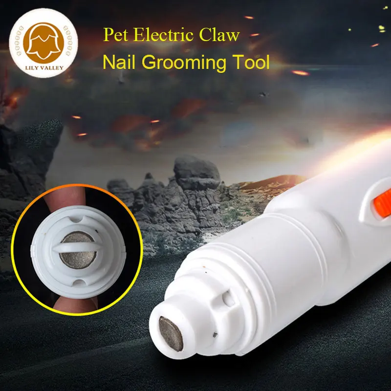 Professional Nail Grinder Dog Cat Electric Claw Nail Grooming Tool Pet