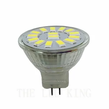 

1pcs Super Bright Dimmable GU4.0 AC DV 12V Lamp Bulb Spot Light MR11 LED Spotlight 5730 SMD Energy Saving