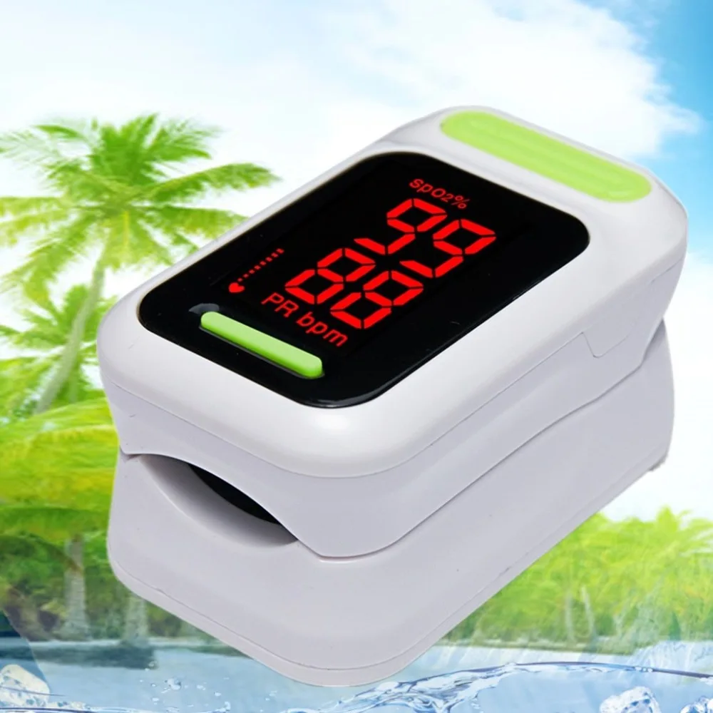 

Digital Oximetro De do With Case Pulse Oximeter Blood Saturometro Monitor SPO2 PR Pulso Pulsioximetro