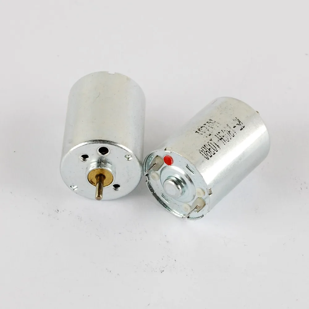 20 штук 3 V-9 V DC 130 двигатель с высоким крутящим моментом, металлическая щетка