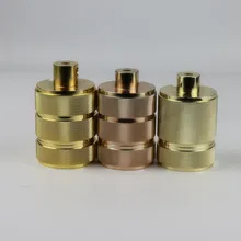 Цоколи лампы E27/E26 алюминиевый держатель лампы Электрический светильник адаптер цоколя лампы содержит внутренний керамический фитиль лампы