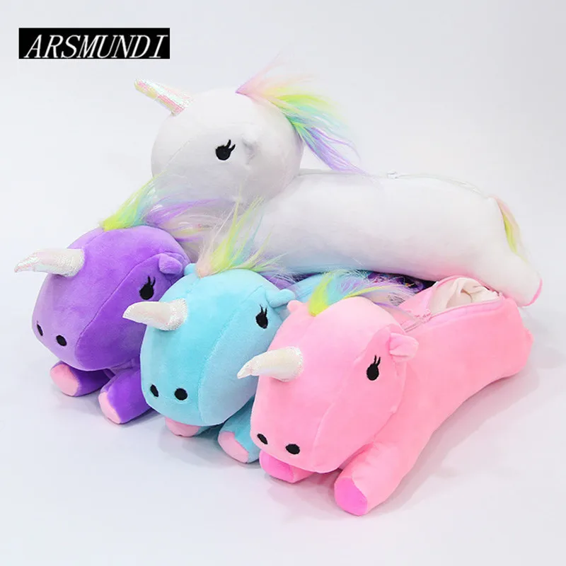 Plush Unicorn Pencil Case School Supplies Stationery Gift Students Cute Cat Pencil Box Pencilcase Pencil Bag Pen Case Plush Unicorn Pencil Case School Supplies Stationery Gift Students Cute Cat Pencil Box Pencilcase Pencil Bag Pen Case