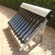 Ensemble de chauffe-eau solaire, 10 Tubes sous vide, collecteur de chaleur, nouveauté