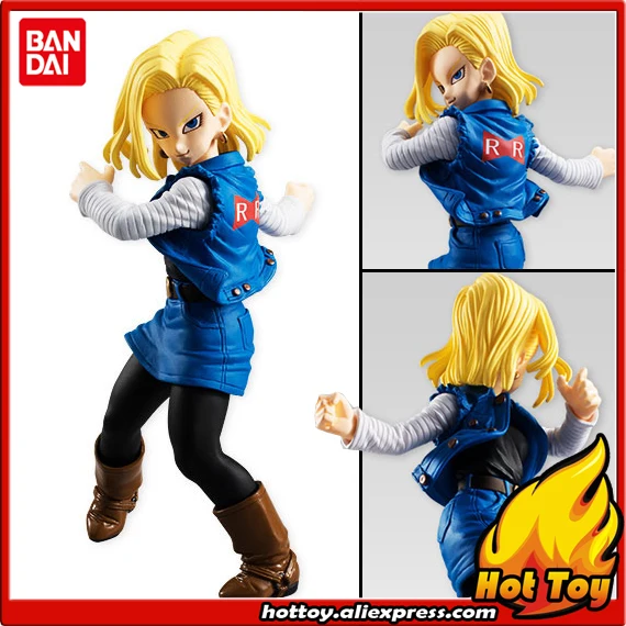100% оригинальная игрушечная фигурка BANDAI Стайлинг Vol.5 из ПВХ Android #18 // Z0L12 