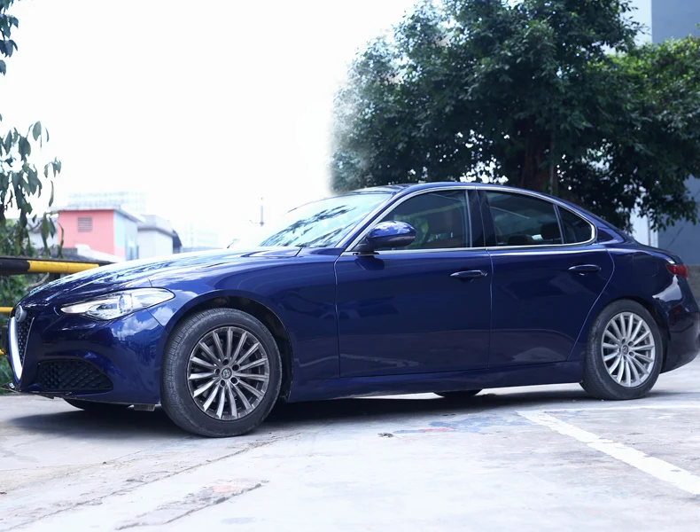 Lsrtw2017 304 нержавеющая сталь окна автомобиля планки для Alfa Romeo Giulia