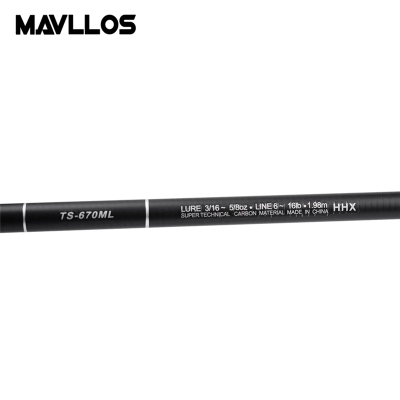 Mavllos Ultra-short Portable Spinning Telescopic Fishing Rod 1.98m 2.28m 2.58m Fast Action Ultra Light Spinning Rod Pole