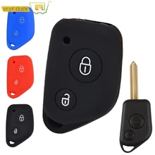 2 кнопки силиконовый дистанционный ключ крышка подходит для peugeot 106 205 206 306 405 406 Citroen Berlingo Xsara Picasso Saxo Fob чехол
