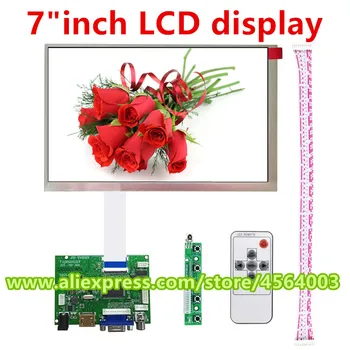 

7 inch matrix tv for Raspberry Pi LCD display PC monitor HDMI AT070TN83 V.1 Controller driver board Audio VGA 2AV Module kit