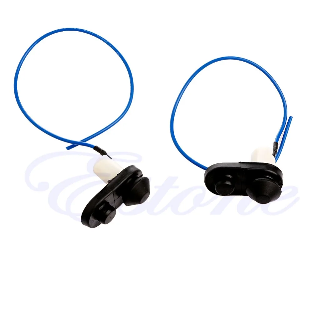 

2PCS Auto Car Vehicle Interior Door Light Lamp Switch Push Button Black