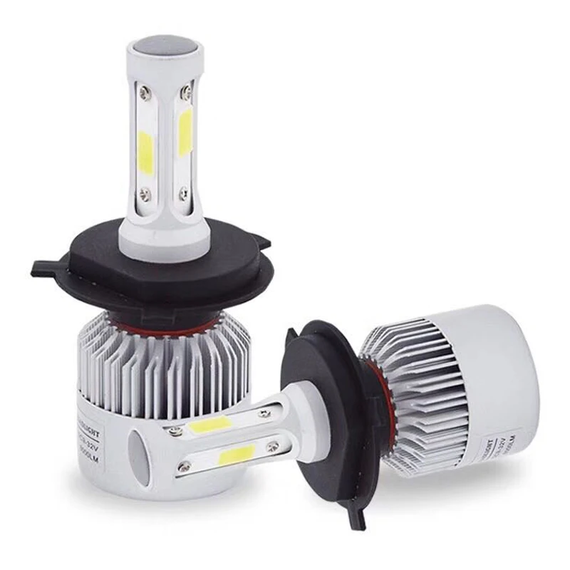 

2PCS H7 Led H1 Bulb Car headlight H4 Hi/Lo 9005 bulb H11 H9 H8 H3 HB3 9007 HB4 6500K 8000LM 72W Light