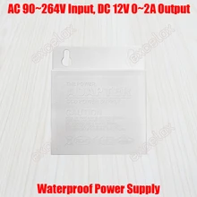 DC 12 V 0-2A 24 W Выход AC 90-264 V вход водонепроницаемый адаптер питания наружное настенное крепление CCTV преобразователь сигналов для камеры 1A 2A адаптер