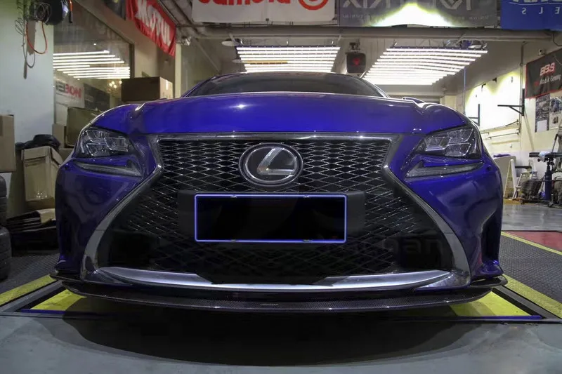 2014-2017 Lexus RC F Sport YC DESIGN Style Front Lip CF (108)