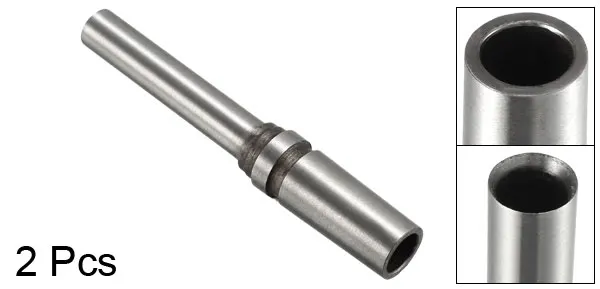 8mmx75mm UXCELL 2 шт. 2,5-10x65-75 мм полое сверло для бумаги для конического хвостовика перфоратора DIY бурения, электрические инструменты - Цвет: 8mmx75mm