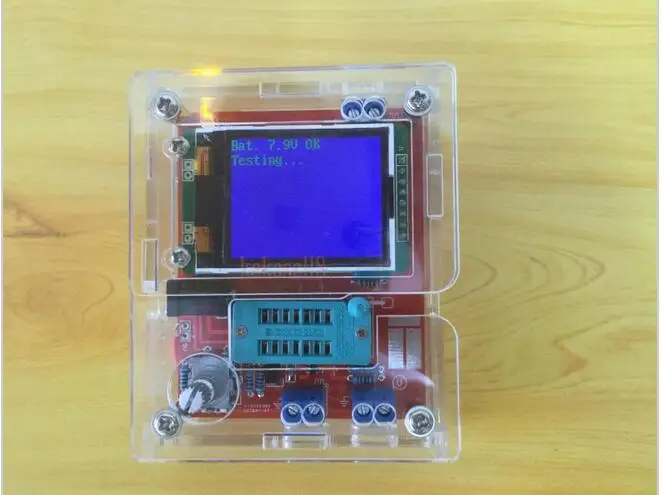 DIY наборы TFT LCD M328 тестер транзисторов LCR Диодная емкость ESR измеритель напряжения
