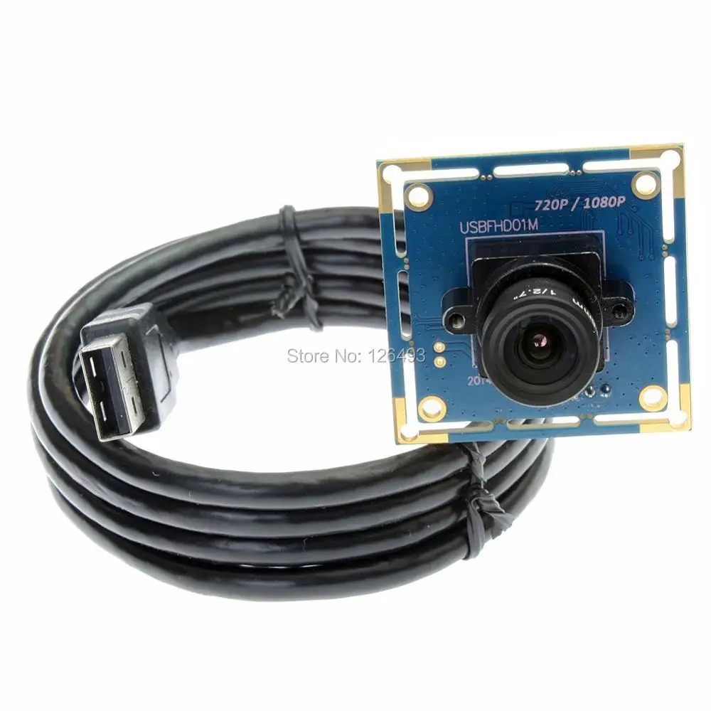 5 шт. Full HD 1080 P CMOS OV2710 mjpeg 30fps/60fps/120fps 3.6 мм объектив USB камеры модуль Android/Linux/Оконные рамы