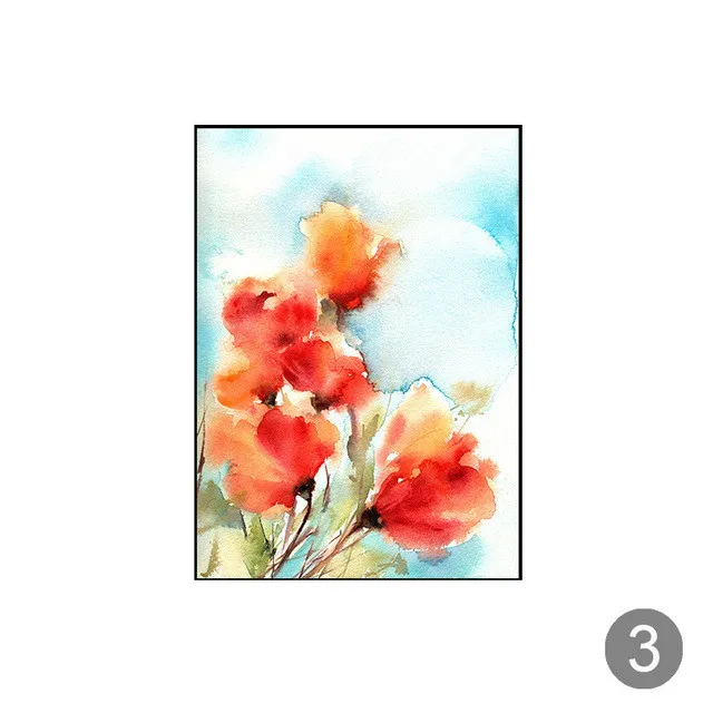 Orange-Poppies-Botanical-Prints-Watercolor-Painting-Abstract-Floral-Wall-Art-Poster-Canvas-Painting-for-Home-Room.jpg_640x640