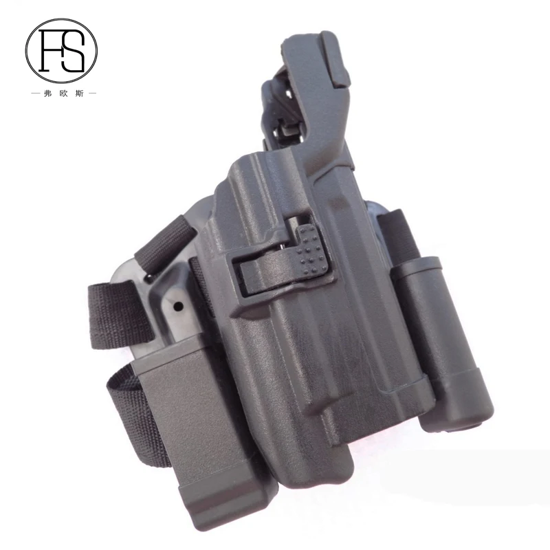 LV3 тактическая пистолет нога подшипник фонарик для HK USP военный пистолет правая рука Открытый охоты пистолет бедра кобура