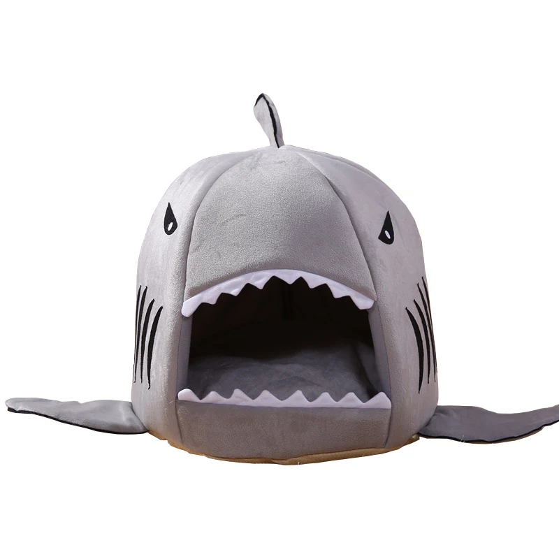 Soft Plush Stuffed Animal Shark Toy Dolls Gray Shark Plush Toys High
