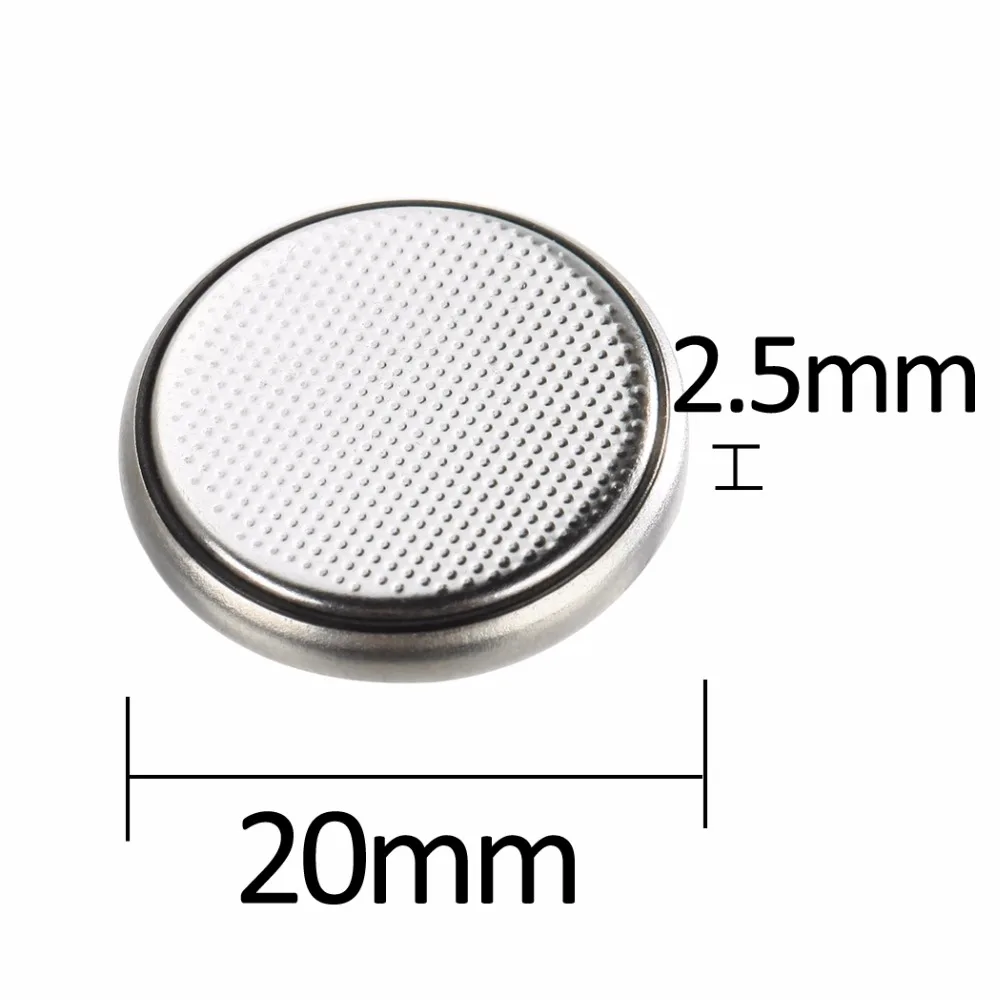 100pc CR2025 Lithium Button Cell Battery 2