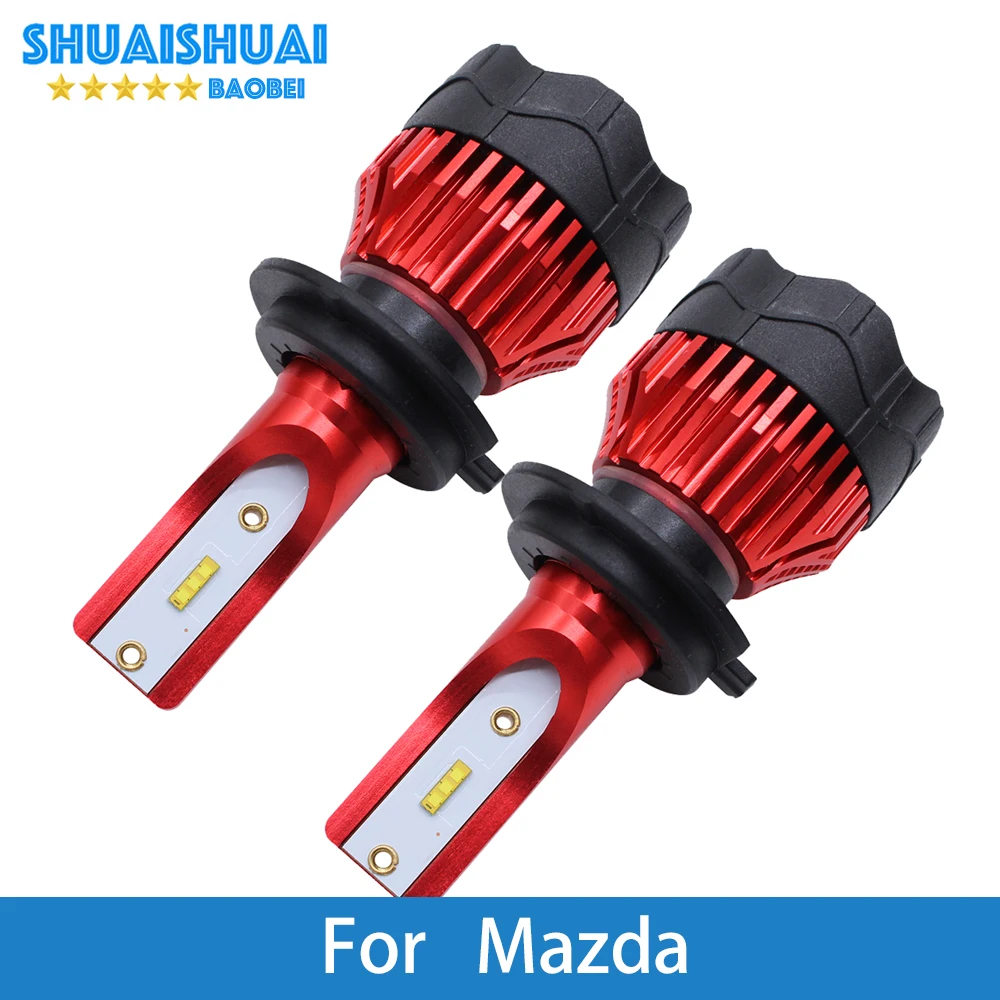 

Car Headlight Bulb LED H1 H7 H4 CSP 8000Lm 6500K 12V Auto Light Mazda B2300/B2600/Bongo/Friendee/CX-5/E1800I/E2000/Miata/MPV