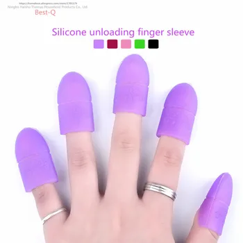 

Manicure tools unloaded oil glue phototherapy armour silicone a finger nail unload 6 color mixed batch of gloves