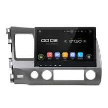 1024*600 Quad Core 10.1″ Android 5.1 Car DVD GPS for Honda Civic 2006~2011 With Car Radio 3G WIFI Bluetooth TV USB 16GB ROM DVR