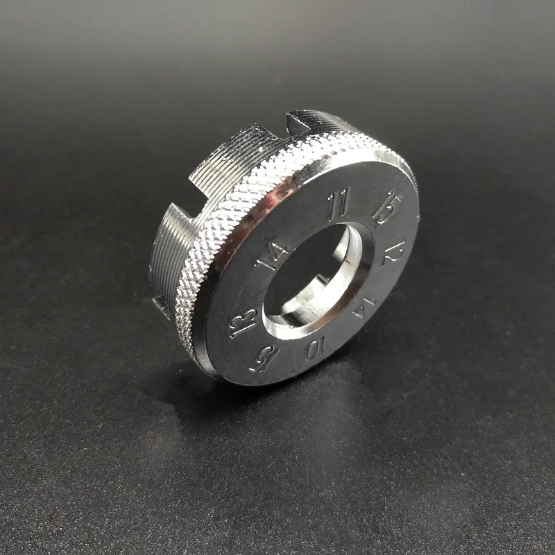 Bicycle Cycling Spoke Nipple Wrench 8 Way Groove Bike Wheel Rim