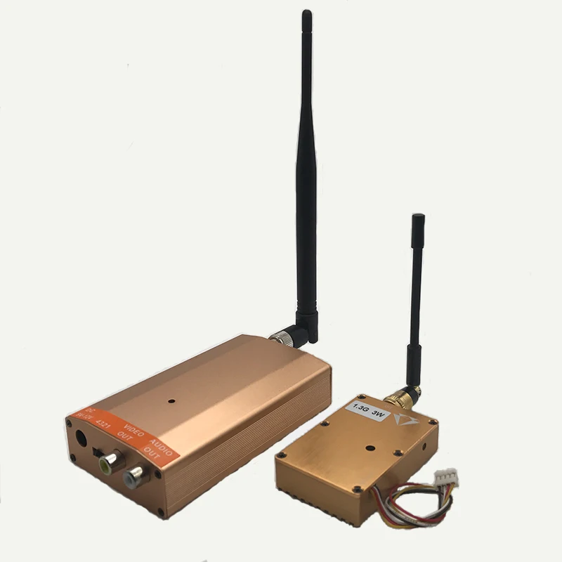 1.3G 300mw wireless video transmitter and receiver one set for FPV camera | Безопасность и защита