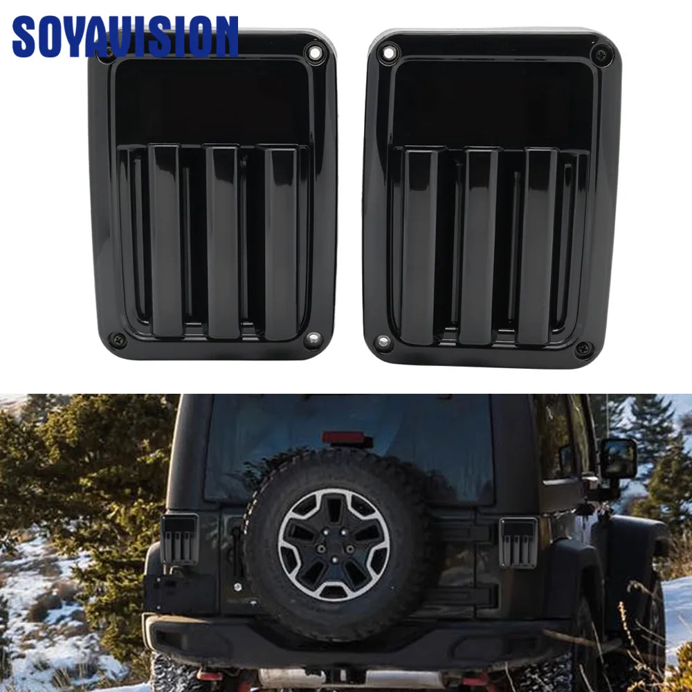 

For Jeep USA/EU Edition Reverser Brake Turn Signal LED Tail Lights Lamp Rear Assemblies Taillight for Jeep Wrangler JK 2007-2017