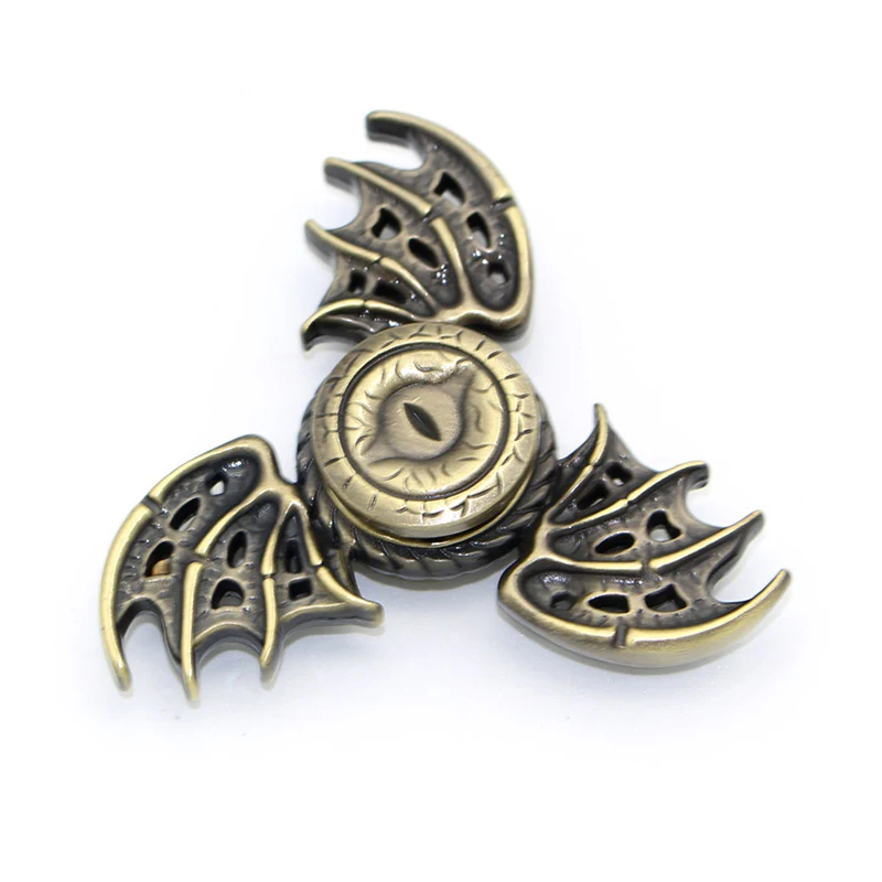 

Creative EDC Dragon Fidget Spinner Finger Toys Game of Thrones Hand Spinner Metal Stress Tri Spinner For Autism and ADHD