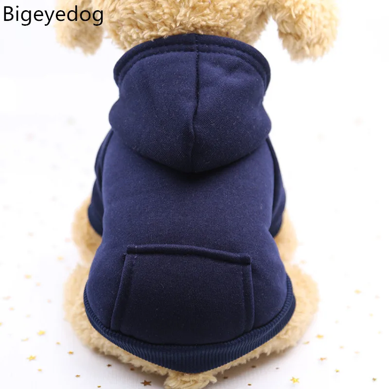 

Bigeyedog Dog Hoodie Sweatshirt Cat Puppy Dog Clothes Winter Pet Clothing Coat Pullover Chihuahua Yorkie Pug Clothes