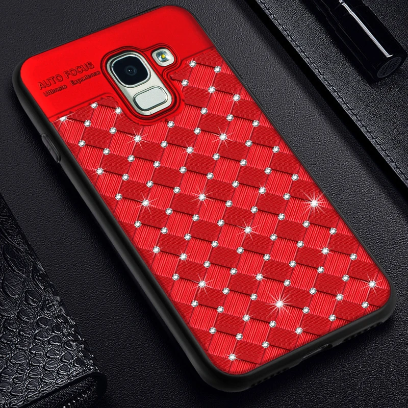 Yonliantan Алмазный 3D чехол для Samsung galaxy j4 2018 A6 J6 на силиконовый роскошный задней