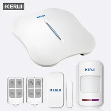 KERUI W1 Voice Prompt Wireless WiFi PSTN Home Security Alarm System APP Control Linkage Alarm Call SMS Push Anti-theft Alarm Kit KERUI W1 Voice Prompt Wireless WiFi PSTN Home Security Alarm System APP Control Linkage Alarm Call SMS Push Anti-theft Alarm Kit