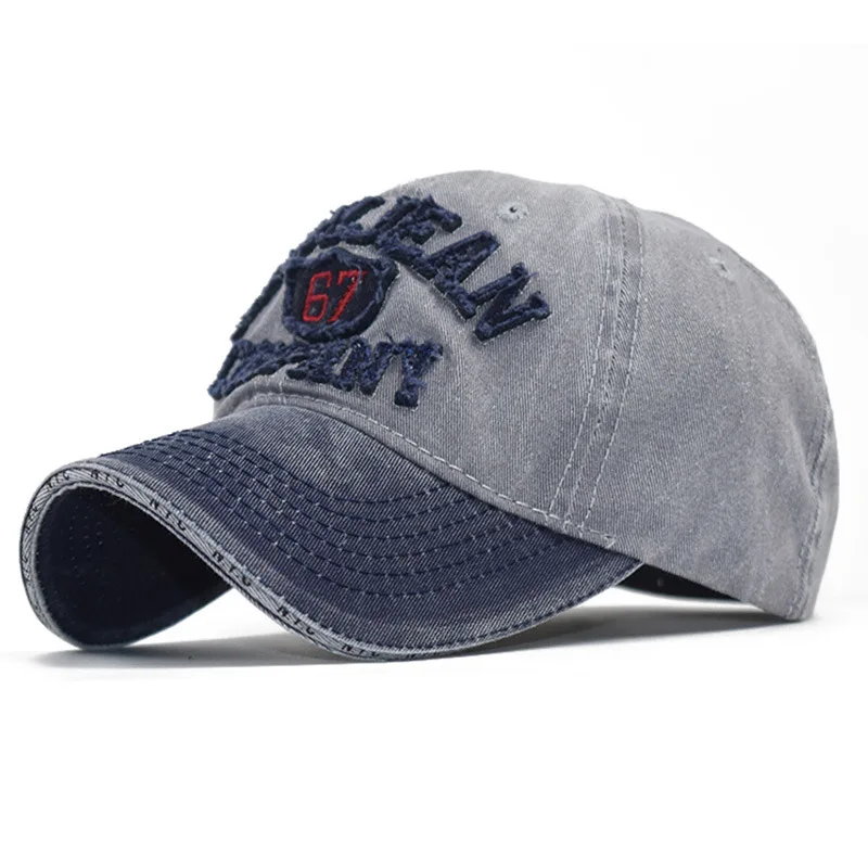 

Retro Washed Baseball Cap Snapback Hat For Men Fitted Cap Bone Women Gorras Casual Casquette Letter Black Cap