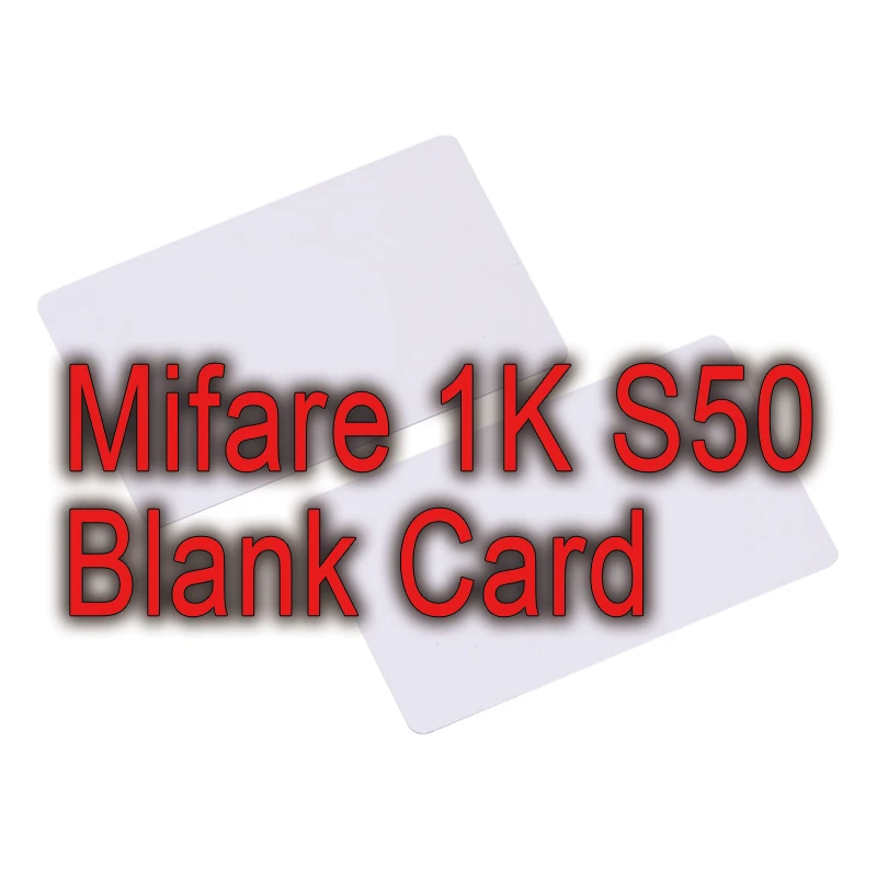 

10pcs hotel keycard mifare 1K s50 chip card F08 FM1108 IC blank card 14443A read write 13.56MHz pvc plastic card id promixity