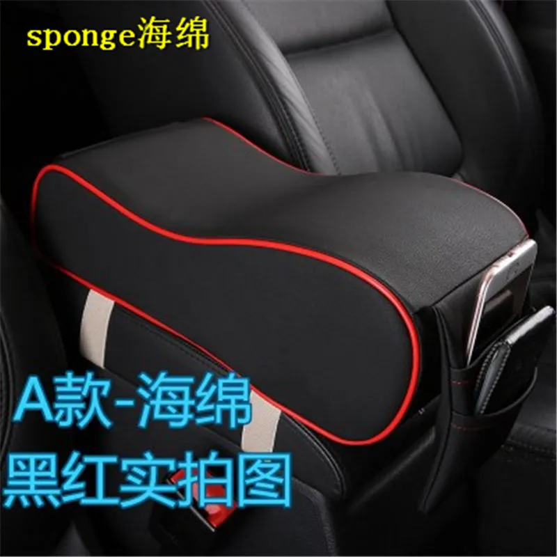 

car-styling Car interior sponge central armrest box increased pad armrest box mat for Volkswagen Passat B6 B7