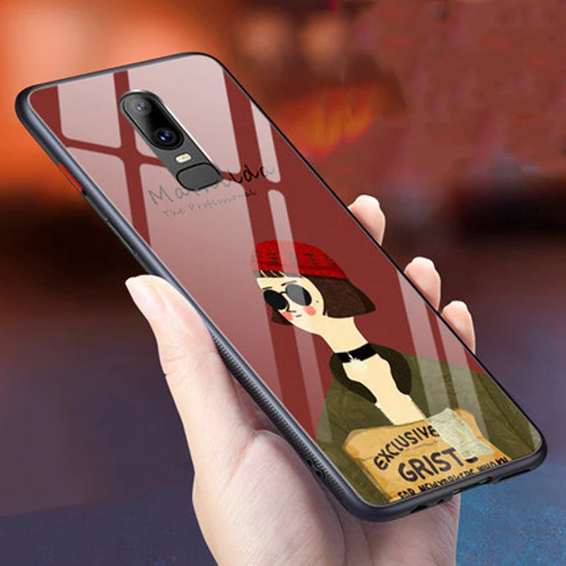 Жесткий чехол для телефона One plus 6 из закаленного стекла для Oneplus 6, полностью ударопрочный чехол Oneplus6 из ТПУ с мягким краем 1+ 6 чехлов