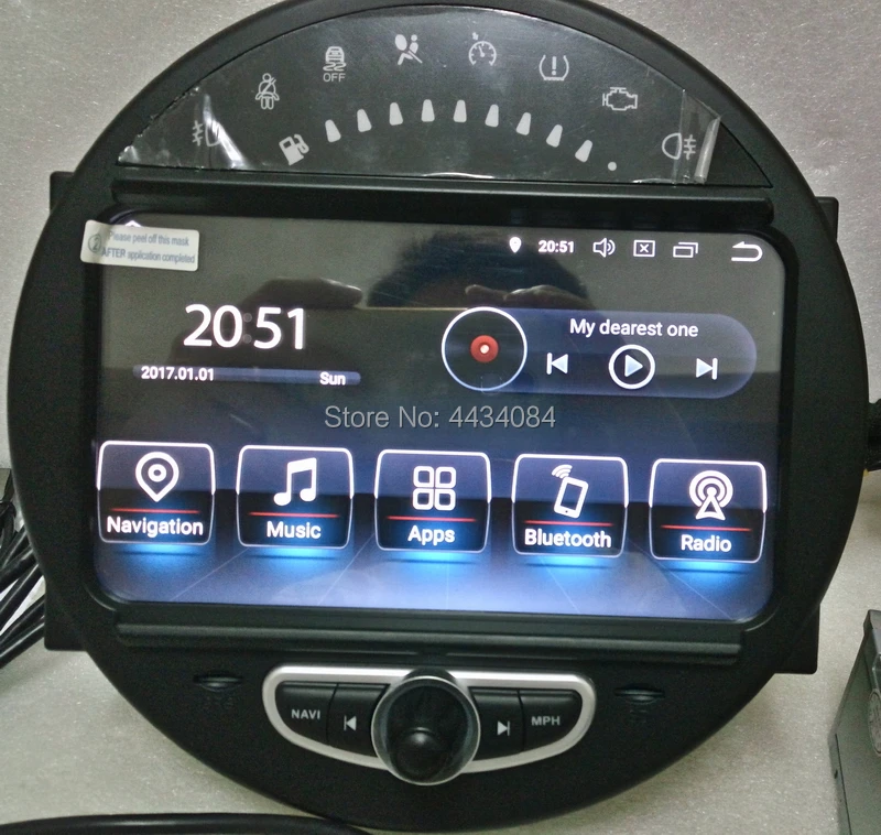 Ouchuangbo автомобиль аудио; стерео; GPS navi для mini cooper 2006-2013 с 4 Гб оперативной памяти 32 Гб rom SWC android 8,0
