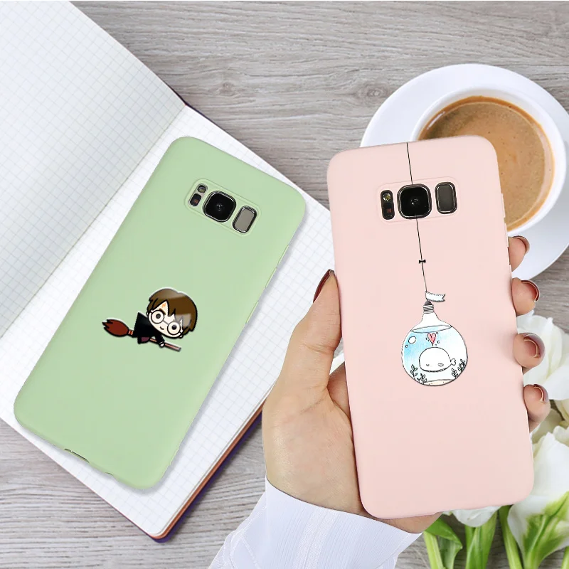 

For Samsung A7 A6 A8 Plus 2018 Case Candy Color TPU Soft Silicone Cover For Samsung Galaxy A3 A5 2016 A10 A20 A30 A70 A50 Case