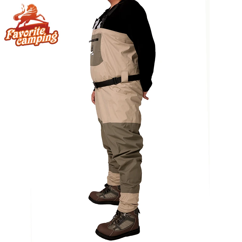 Вейдерсы Рыбалка Водонепроницаемый Дышащий Чистая Охота Ghillie Болотных мужская