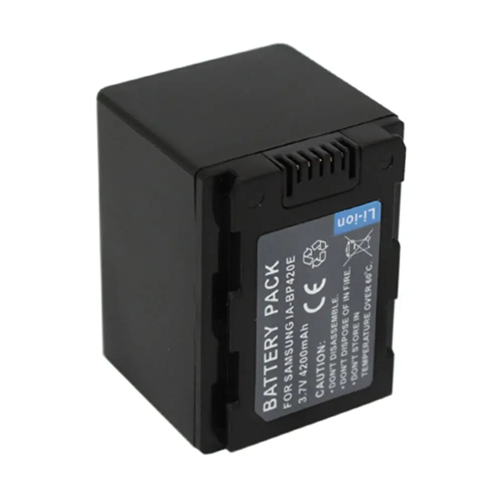 WHCYonline 4200 мА/ч, IA-BP420E IA BP420E Камера Батарея для SAMSUNG SMX-F44 SMX-F40 HMX-H200 HMX-H204 HMX-H205 HMX-S10 HMX-H300